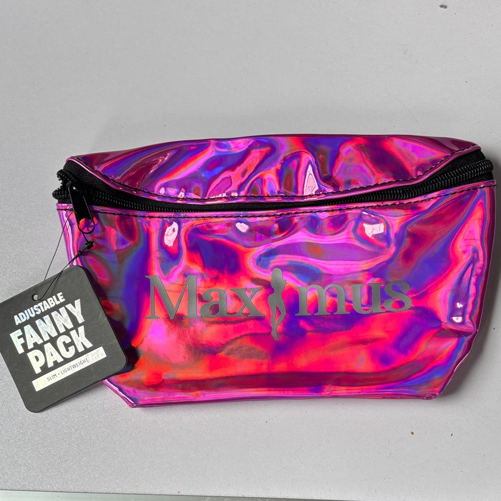 Iridescent Pink Fanny Pack
